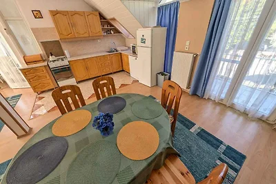 Ferienwohnung mit grosser Balkon, amerikanisc