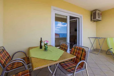 Ferienwohnung mit überdachtem Balkon