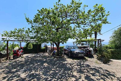 Ferienhaus mit Garten und Meerblick