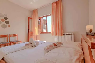 Ferienwohnung mit Balkon und Meerblick