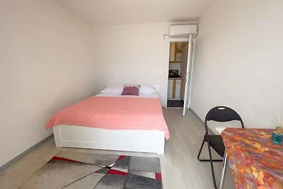 Studio mit Balkon und Meerblick