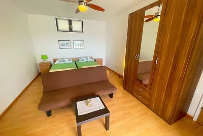 Studio mit einem Balkon direkt am Meer