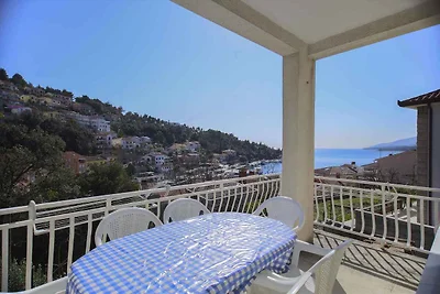 Ferienwohnung mit Meerblick, WLAN und