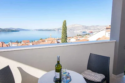 Ferienwohnung mit Balkon, Meerblick