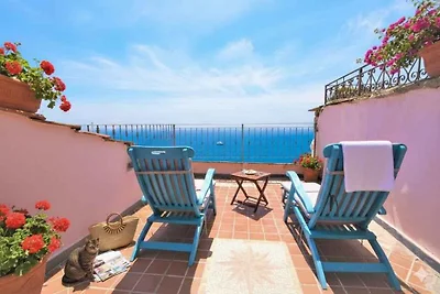 Ferienhaus mit Meerblick und Dachterrasse