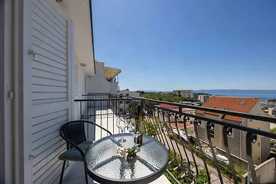 Studio mit Klimaanlage und Meerblick