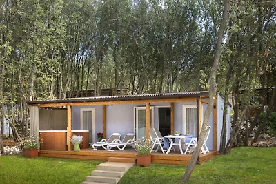Mobilehome mit Klimaanlage, Terrasse und