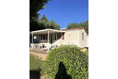 Mobilehome mit Terrasse, Klimaanlage und Pool