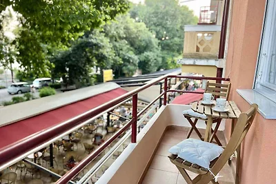 Ferienwohnung erste Reihe zum Meer mit Balkon