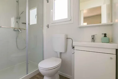 Mobilehome mit Terrasse am Pool