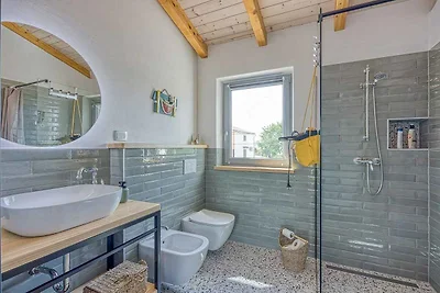 Ferienhaus mit Klimaanlage und privatem