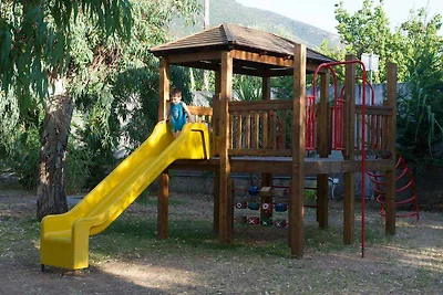 Mobilehome mit Klimaanlage, Terrasse und Pool