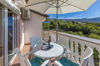 Ferienwohnung mit Balkon und Meerblick