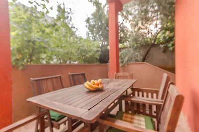 Ferienwohnung 150 m von Strand