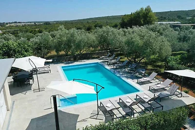 Ferienhaus mit Pool und Grill