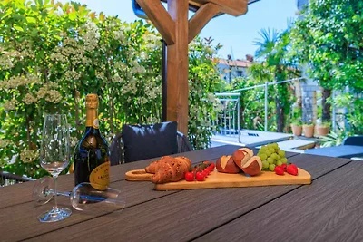 Ferienwohnung mit Klimaanlage und Meerblick