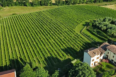 Ferienhaus mit Garten und Klimaanlage