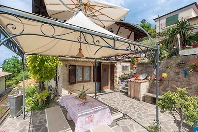 Ferienwohnung mit Blick auf den Gardasee