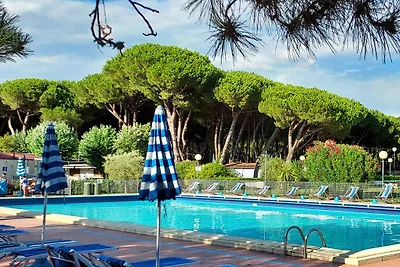 Mobilehome mit Klimaanlage und Terrasse