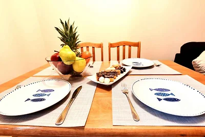 Ferienwohnung mit Balkon und Meerblick