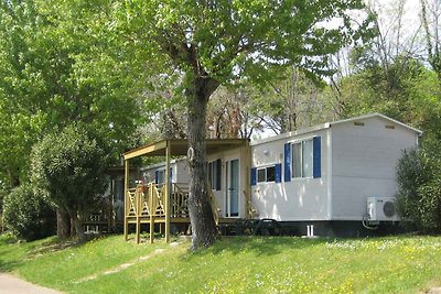 Mobilehome mit Terrasse, Klimaanlage und Pool