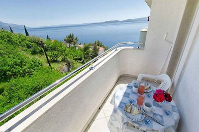 Ferienwohnung mit Balkon und Meerblick