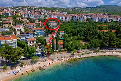 Ferienwohnung mit Balkon und Meerblick