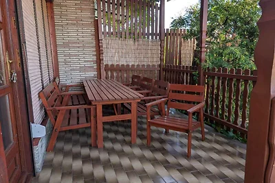 Ferienhaus in Strandnähe und mit Garten