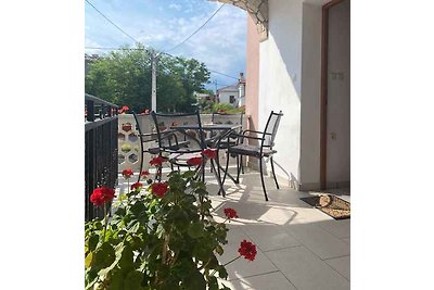 Ferienwohnung mit Terrasse und Blick auf das