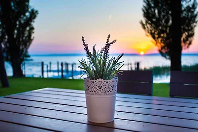 Ferienwohnung mit Balatonblick direkt am Ufer
