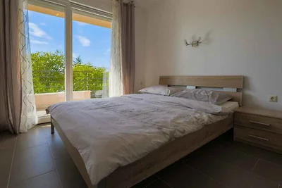 Ferienwohnung mit Meerblick, Whirlpool und