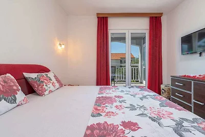 Ferienwohnung im ersten Stock mit Meerblick