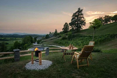Ferienhaus auf dem Weinberghügel in der Nähe 