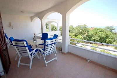 Ferienwohnung mit Terrasse und Meerblick