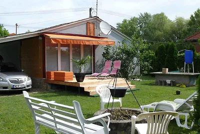 Ferienhaus in Strandnähe mit Gartendusche
