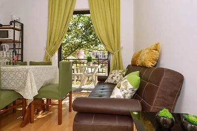 Ferienwohnung mit Balkon und Meerblick