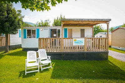 Mobilehome mit Klimaanlage, Terrasse und Pool