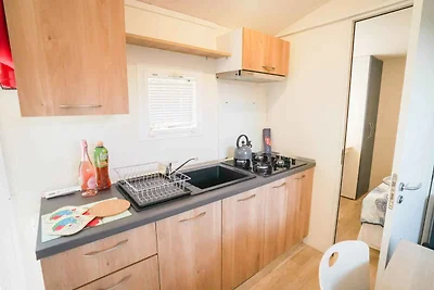 Mobilehome mit Klimaanlage, Terrasse und Pool