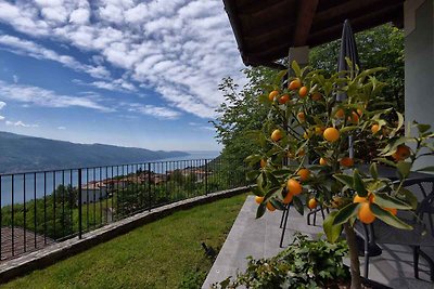 Ferienwohnung mit Blick auf den Gardasee