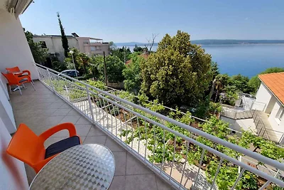 Ferienwohnung mit Balkon mit Meerblick