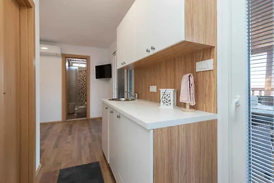Ferienhaus mit Klimaanlage und Meerblick