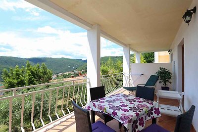 Ferienwohnung mit Terrasse und Meerblick