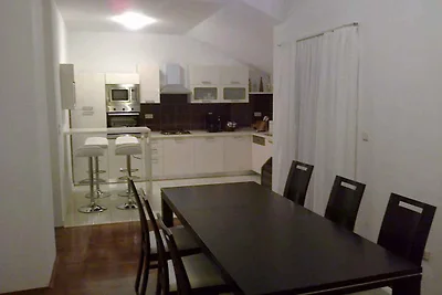 Ferienwohnung 120 m vom Strand, mit