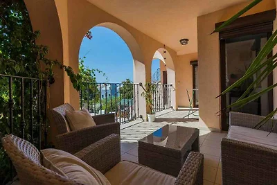 Ferienhaus mit Pool und Sauna