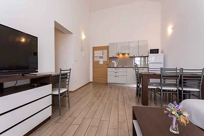 Ferienwohnung mit einen Balkon und Meerblick