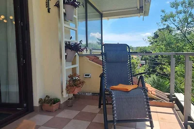 Ferienwohnung mit Terrasse und Balkon mit