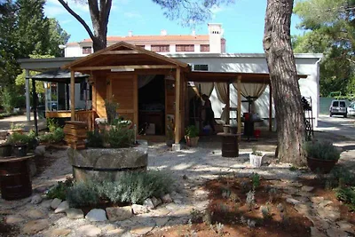 Mobilehome mit Klimaanlage und Terrasse