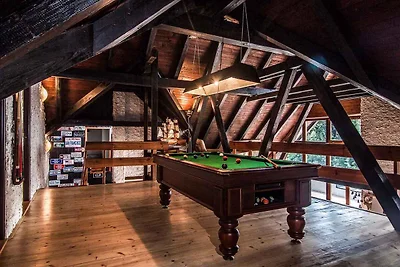 Ferienhaus mit Aussenpool, Whirlpool, Sauna u