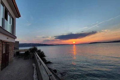 Ferienwohnung an der Küste mit Meerblick