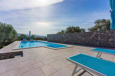 Ferienhaus mit Pool und Grill